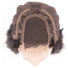 Load image into Gallery viewer, Kinky Straight 4x4 Transparent Closure Wig